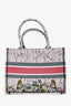 Christian Dior 2021 Pink/Multi Canvas Medium Book Tote
