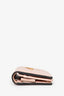 Gucci Pink Leather 'Blind For Love' Bee Bi-Fold Card Holder