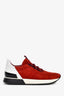 Hermès Red Suede 'Miles' Sneakers Size 37