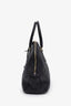 Burberry Black Grain Leather Large Orchard Satchel Bag with Strap