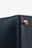 Hermès 1993 Navy Epsom Leather Kelly 32 with Strap