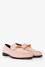 Hermès Pink Suede Leather 'Destin' Loafers Size 37