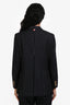 Thom Browne Navy/White Pinstripe Wool Blazer Size 44