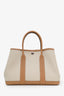 Hermès 2024 Beton/Biscuit Toile Militaire Negonda Leather Garden Party 30