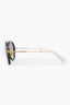 Miu Miu Black Frame Aviator Sunglasses