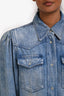 Isabel Marant Etoile Blue Denim Button Down Shirt Size 38