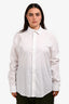 Roberto Cavalli White Cotton Button Down Shirt Size XL