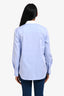 Brunello Cucinelli Blue Cotton Collared Button Down Shirt Size S