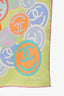 Pre-loved Chanel™ Green/Multi Silk CC Circle Square Scarf