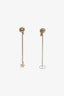 Christian Dior Pearl La Petite Tribale Dangle Chain Earrings
