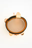 Hermès Black Leather Gold Plated Collier De Chien Bracelet