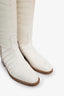 Hermès 2021 Matte Niloticus Crocodile Himalaya Jumping Riding Boots Size 37