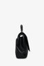 Saint Laurent Black Chevron Large College Bag