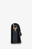 Gucci Navy/Brown Leather and Corduroy 1955 Horsebit Crossbody