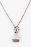 Hermès Sterling Silver Constance Amulettes Pendant Necklace
