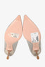 Roger Vivier Silver 'I love Vivier' Glitter Pumps Size 36