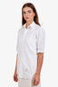 Thom Browne White Short Sleeve Button-Down Shirt Size 1