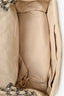 Sac à rabat Chanel™ d’occasion 2009 2010 en cuir crème matelassé froissé