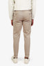 Ralph Lauren Purple Label Grey Wool Straight Leg Trousers Size 32 Men's