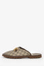 Gucci GG Supreme Horsebit Slip-On Mules Size 9 Men's