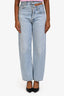 Agolde Light Blue Cut Out Waist Jeans Size 25