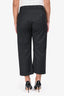 R13 Black Stripped 'Crossover' Trousers Size 26