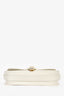 Christian Dior 2023 Cream Leather East West Bobby Crossbody Bag