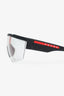 Prada Linea Rossa Black Frame Sport PS 03X Sunglasses