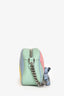 Gucci Green Pastel Multicolour Leather Marmont