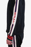 Gucci Black Web Detail Jacket Size S Mens