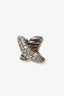 David Yurman 14K Gold and Sterling Silver Diamond X Collection Stud Earrings