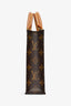 Louis Vuitton Monogram Canvas Petit Sac Plat with Strap