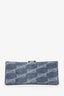 Balenciaga Denim Hourglass Top Handle Bag with Strap