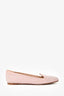 Valentino Pink Crystal-Studded Loafers Size 38