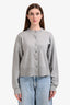 Extreme Cashmere Grey Cashmere 'Chou' Cardigan Sweater Size OS