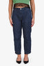 Sibel Saral Blue Denim Barrel Leg Jeans Size M
