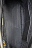 Prada Black Saffiano Leather Medium Double Zip Galleria Tote with Strap