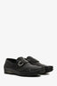 Salvatore Ferragamo Black Leather Loafers Size 9 Men's