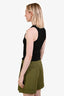 Staud Black V-Neck 'Jesse' Tank Top Size XS