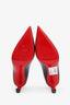 Christian Louboutin Black Leather Condora 100 Heels Size 40