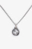 Gucci Sterling Silver Interlocking G Pendant Necklace