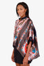 Sacai 21SS Multicolour Silk Archive Print Mix Shirt Size 1