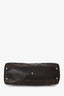 Gucci Brown Leather 'Duchessa' Medium Boston Bag