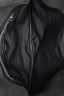Saint Laurent Fall 2016 Black Suede Fringe Bracelet Serpent Hobo Bag