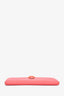 Hermès 2017 Pink Leather Bearn Wallet