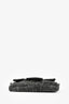 Fendi Grey Fur Crystal Mini Baguette