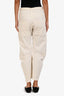 Nili Lotan Cream Carpenter Pants Size 00