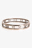 Tiffany & Co. 18K White Gold Diamond-Set Atlas Bangle