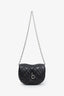 Burberry Black Quilted Leather Rocking Horse Crossbody Bag SHW
