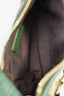 Gucci Green/Brown Canvas Monogram Horsebit Chain Mini Shoulder Bag
